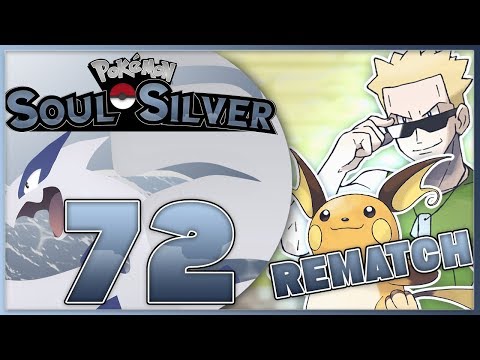 REMATCH LT.SURGE , WHERE TO FIND  -  POKEMON SOUL SILVER LETS PLAY 72