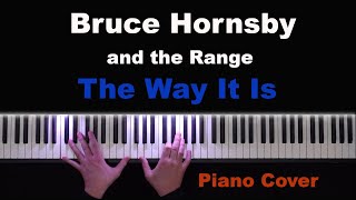 Bruce Hornsby and the Range - The Way It Is (Piano Cover &amp; Sheet Music)