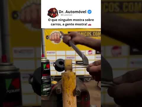 Técnica prática para colocar a bucha sem esforço! 🔧🚗👌