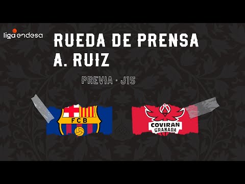 🔴EN DIRECTO |🎙 Rueda de Prensa Arturo Ruiz Previa J15 | Barça vs Coviran Granada