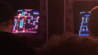 UK Kong Off Pinge hjo level 21 finish 835400 points Donkey Kong at Arcade Club Bury