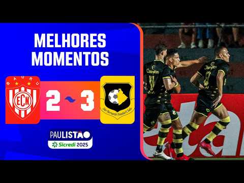 NOROESTE 2 X 3 SÃO BERNARDO | MELHORES MOMENTOS | 9ª RODADA | PAULISTÃO SICREDI 2025