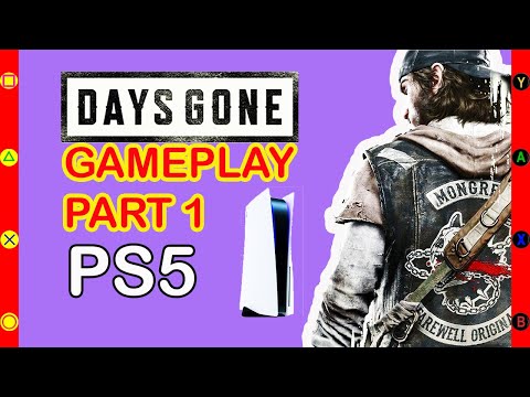 DAYS GONE PS5 60 FPS WALKTHROUGH GAMEPLAY part 1