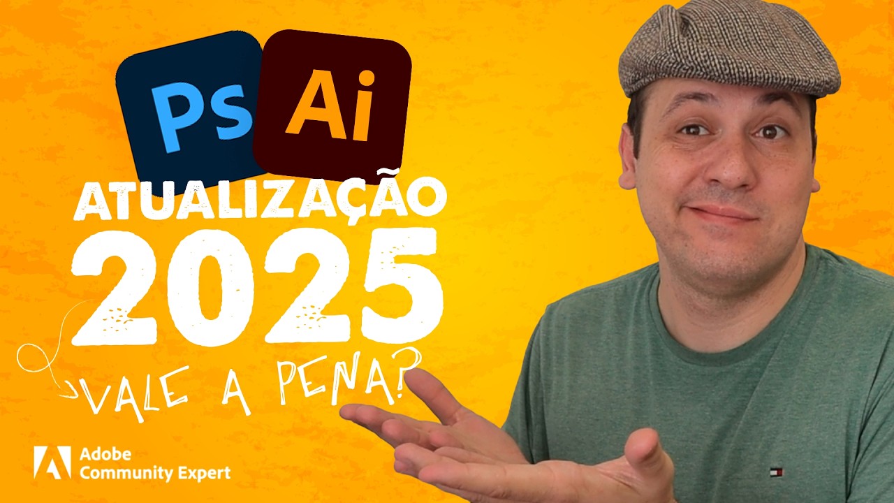 Testei TODAS as Novidades do Photoshop e Illustrator 2024