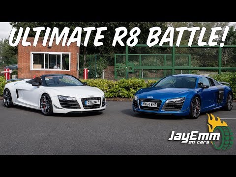 Audi R8 GT vs R8 LMX Review - Ultra Rare R8 Showdown!