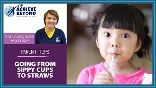How to Transition From Sippy Cups to Using Straws