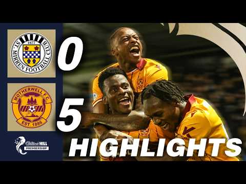 St. Mirren 0 - 5 Motherwell | HIGHLIGHTS | William Hill Premiership