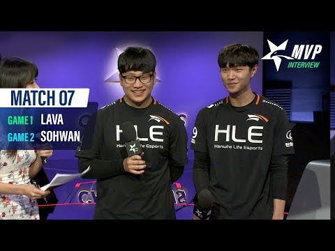 Interview with SoHwan, Lava | HLE vs KT 06.08 | 2019 LCK Summer