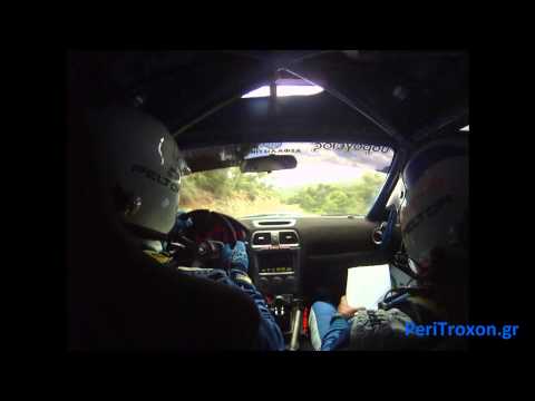 Rally Acropolis 2013 SS13 Nioras - Kakalis Οnboard PeriTroxon.gr