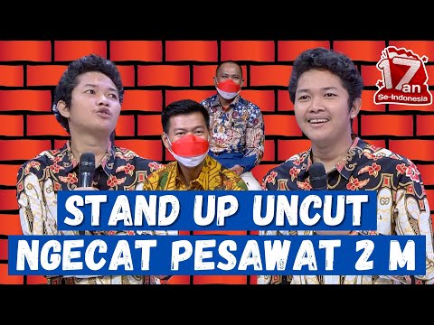 Stand Up Uncut Nopek Novian: Ditanya soal Pengecatan Pesawat 2 Miliar