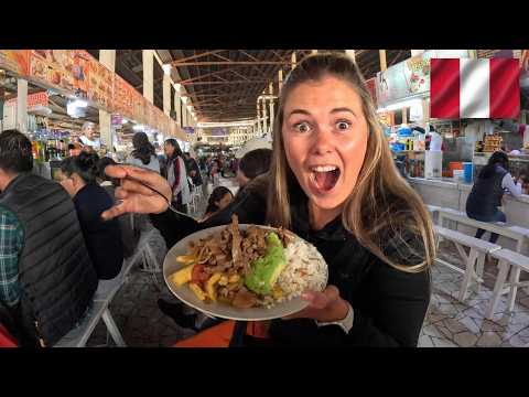 THE ULTIMATE STREET FOOD TOUR IN PERU 🇵🇪 (Best in PERU?)