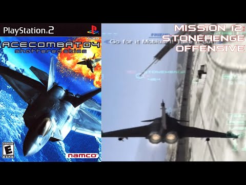 Ace Combat 4 (PS2) Walkthrough - Mission 12: Stonehenge Offensive
