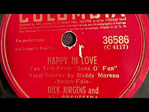 Happy In Love - Dick Jurgens And His Orchestra 1942