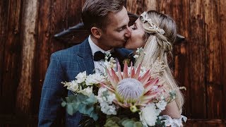 Christina & Stefan Rustic Boho Wedding in Austria