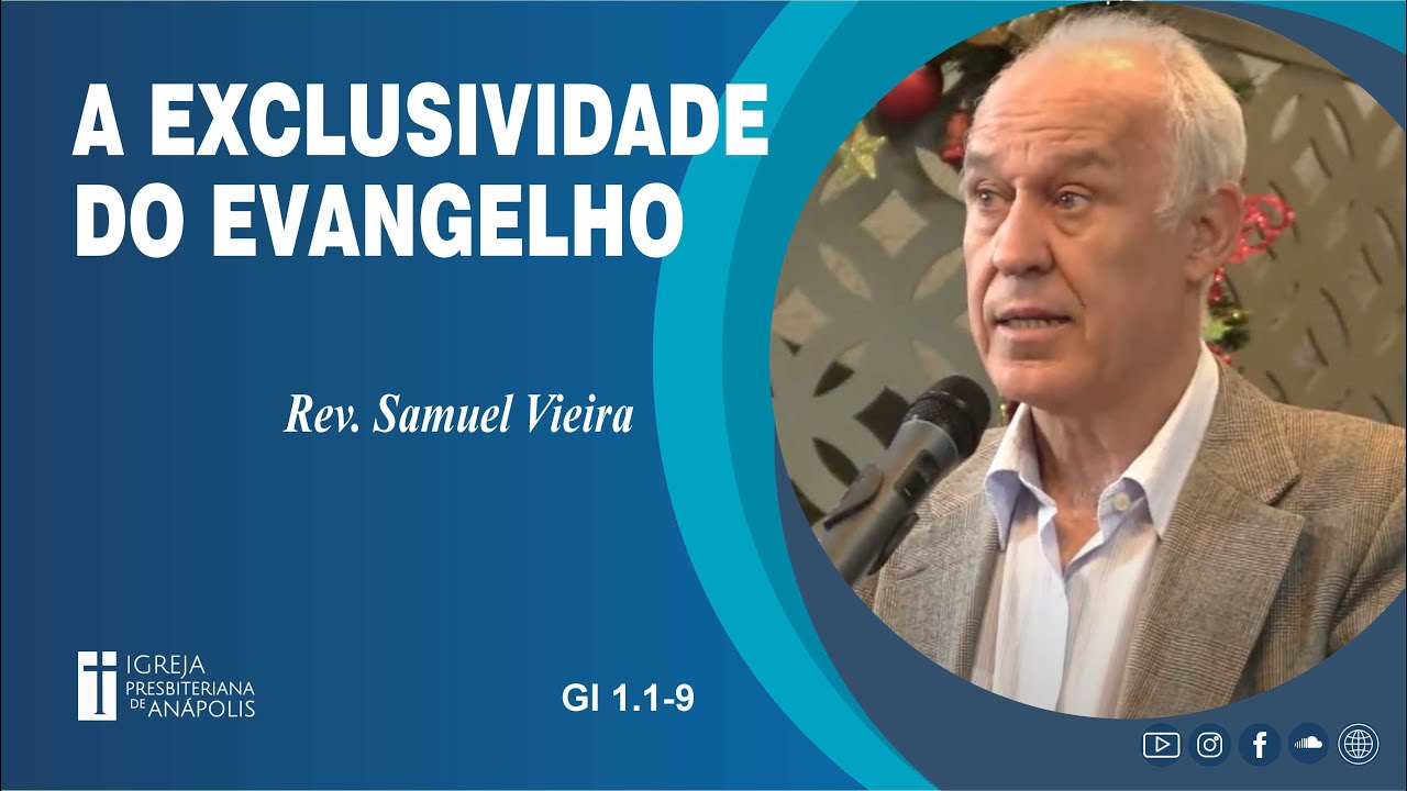 A exclusividade do evangelho | Gl 1.1-9  | 17.11.2024 | Culto Matutino