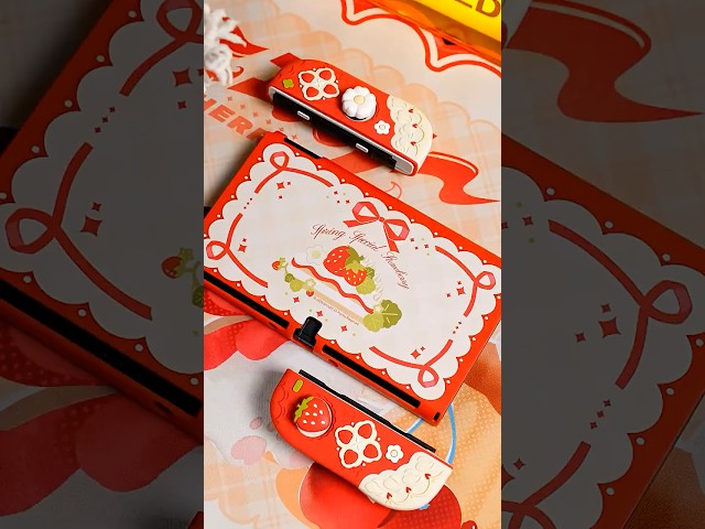 Vídeo relacionado con SDTEK Funda para Nintendo Switch, Bubble Pop De Silicona Suave Fidget Case (arcoíris)