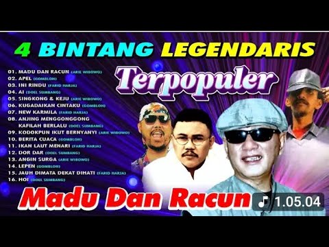 4 BINTANG LEGENDARIS TERPOPULER - ARIE WIBOWO - DOEL SUMBANG - FARID HARJA - GUMBLOH