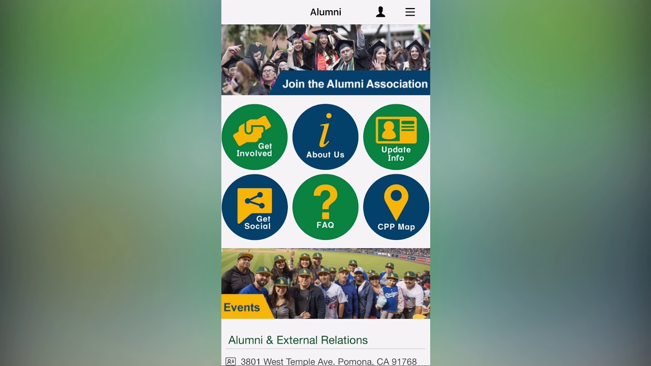 Cal Poly Pomona Alumni App