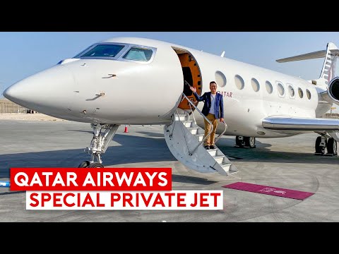 Flying Qatar Airways Private Jet - Qatar Executive G650ER to 50,000 Ft