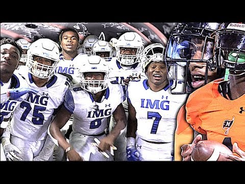 🔥🔥 Last Game Of The Year for #3 IMG Academy vs #1 Team in Alabama Hoover High Video