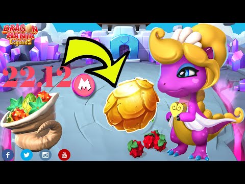 Upgrading Aphrodite Dragon to level 60  -  22 MILLION Food! - Gameplay Walkthrough Part 1620 HD