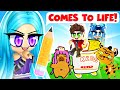 OUR DRAWINGS COME TO LIFE IN ROBLOX