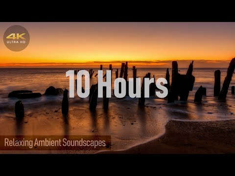 Atlantic Ocean Wave Sounds (Black Screen) Relaxing Ocean Waves White Noise