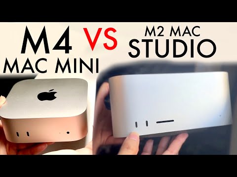 M4 Mac Mini Vs M2 Mac Studio! (Comparison) (Review)