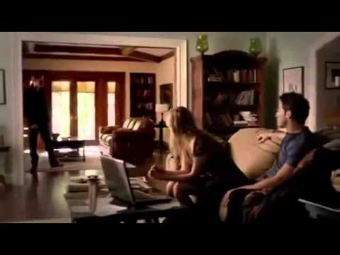 TVD 4X14 Klaus tells Rebekah there is only 1 dose of the cure   to get to it first