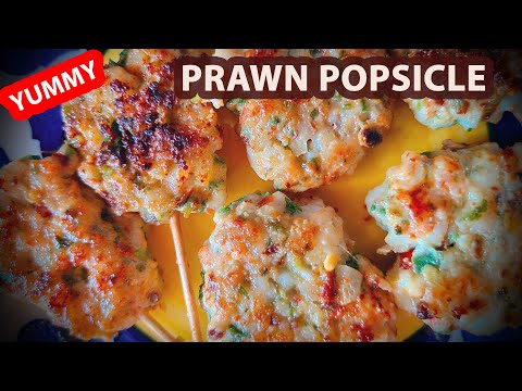 🍤🍡 Prawn Popsicle Recipe | You’ve NEVER Seen Prawns Made Like This! 😱