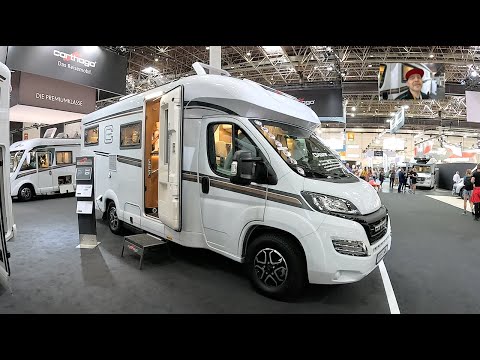 Carthago T 143 KB-LE C1 C-Tourer light weight RV Camper Van Camping car walkaround + interior W2761