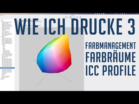Wie ich drucke 3 -  Farbmanagement, Farbräume, ICC Profile, Monitor kalibrieren