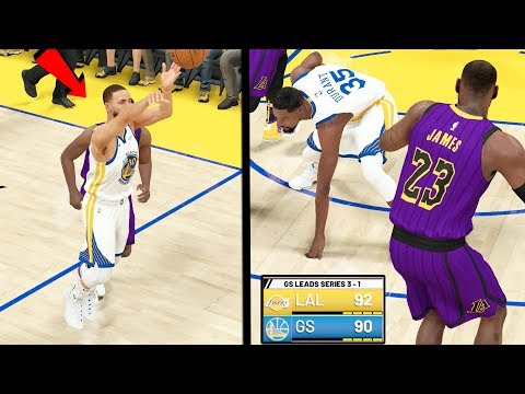 ELIMINATION GAME! STEPH CURRY HALF COURT BUZZER BEATER! NBA 2k19 MyCAREER Ep. 66