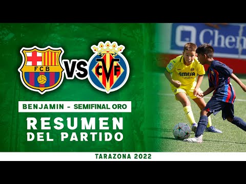 RESTV / F.C. Barcelona 4 - Villarreal 0 / BENJAMÍN / Semifinal - Fase ORO