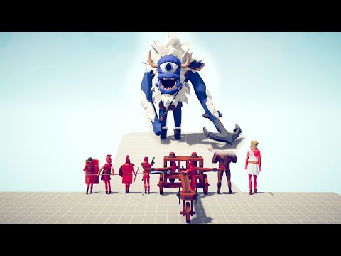 CYCLOPS vs EVERY FACTION - Totally Accurate Battle Simulator TABS