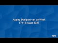 AUPING DOELPUNT VAN DE WEEK ?? - 17+18 MAART