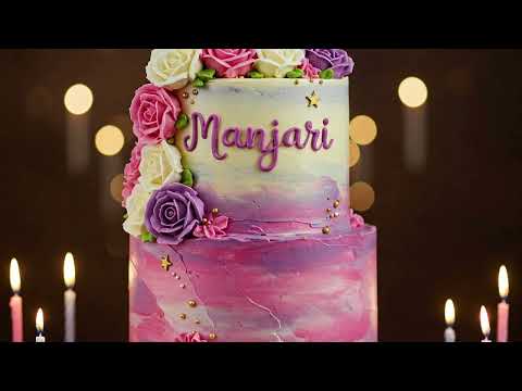Manjari - Happy Birthday Manjari
