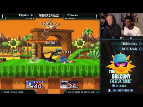 PM @ the Balcony 86 - Winners Finals ft. Sneez (R.O.B.) VS TB|Aion (Sonic)