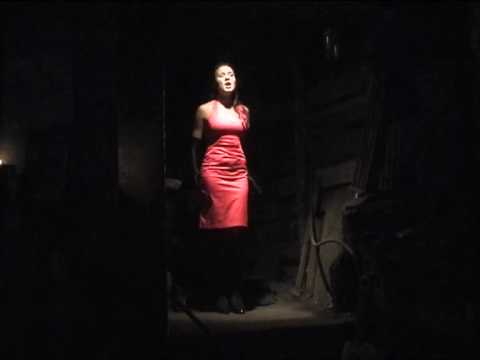 Closure of Land art "Utopia" exibition. 2010.  Performer - Gabrielė Vasiliauskaitė