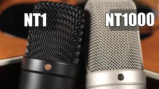 Video thumbnail for Rode NT1 vs Rode NT1000 (acoustic guitar) (pt.1) by Crash Course Recording