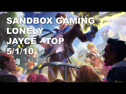 SANDBOX Gaming Lonely Top Jayce vs Maokai - KR Challenger Patch 10.8