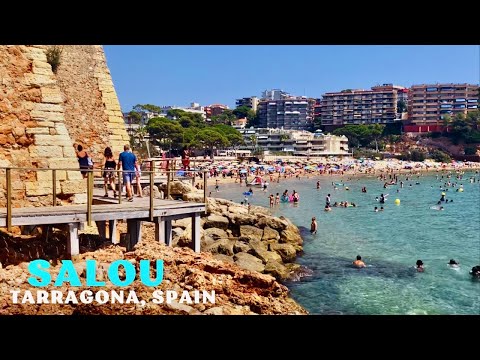 Salou Best Beaches & Coves 🏖️ Camí de Ronda Salou, Tarragona Walking Tour 2023