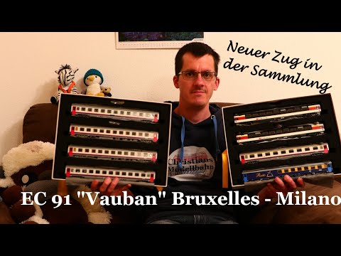 Christian's model railway presents LS Models MW2102 - Eurocity 91 "Vauban" (last run 2016)