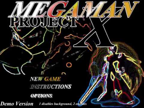 MEGAMAN PROJECT X MAIN THEME a Fan made Flash Game