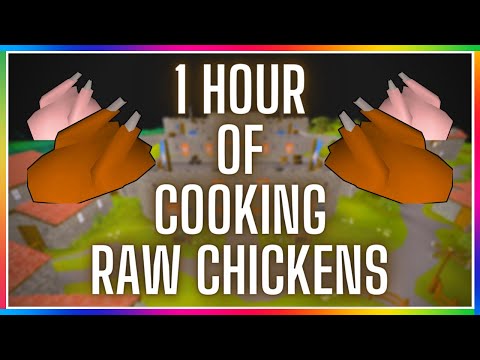 OSRS F2P - Cooking Raw Chickens | Testing OSRS Wiki Money Making Methods | 2021