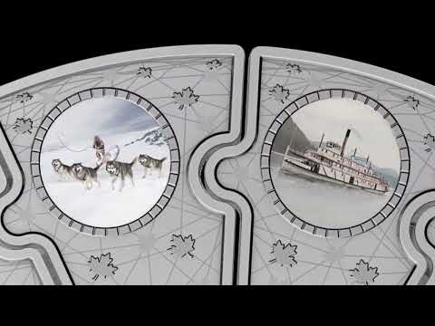 2022 CANADIAN PASSAGES FINE SILVER PUZZLE COIN