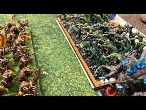 Kings of War Battle Report Goblins versus Undead.