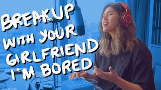 Lesha - break up with your girlfriend, i&#39;m bored (Ariana Grande Remix Cover)
