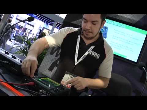 Korg Kaossilator Pro at Winter NAMM 2010