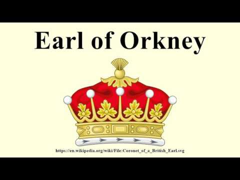 Earl of Orkney